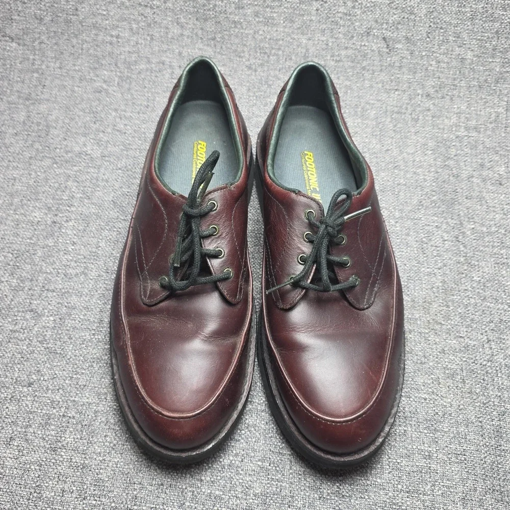 Footonic II Eva-Tech Men's Brown Oxford Leather Shoes 10.5 EE